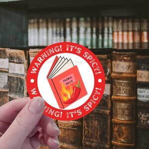 Spicy Books Faerie Fantasy Vinyl Sticker Fae Bookish Dragon Romantasy Romance